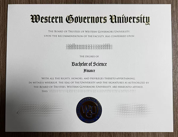western governors university degree