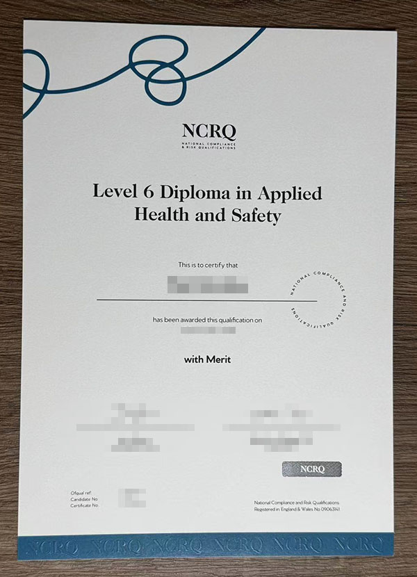 level 6 diploma in applied health and safety diploma